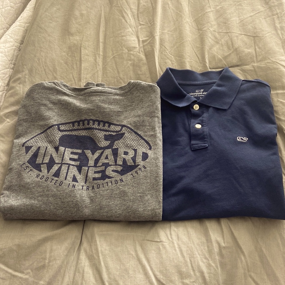 Boys Vineyard Vines Shirts size Large